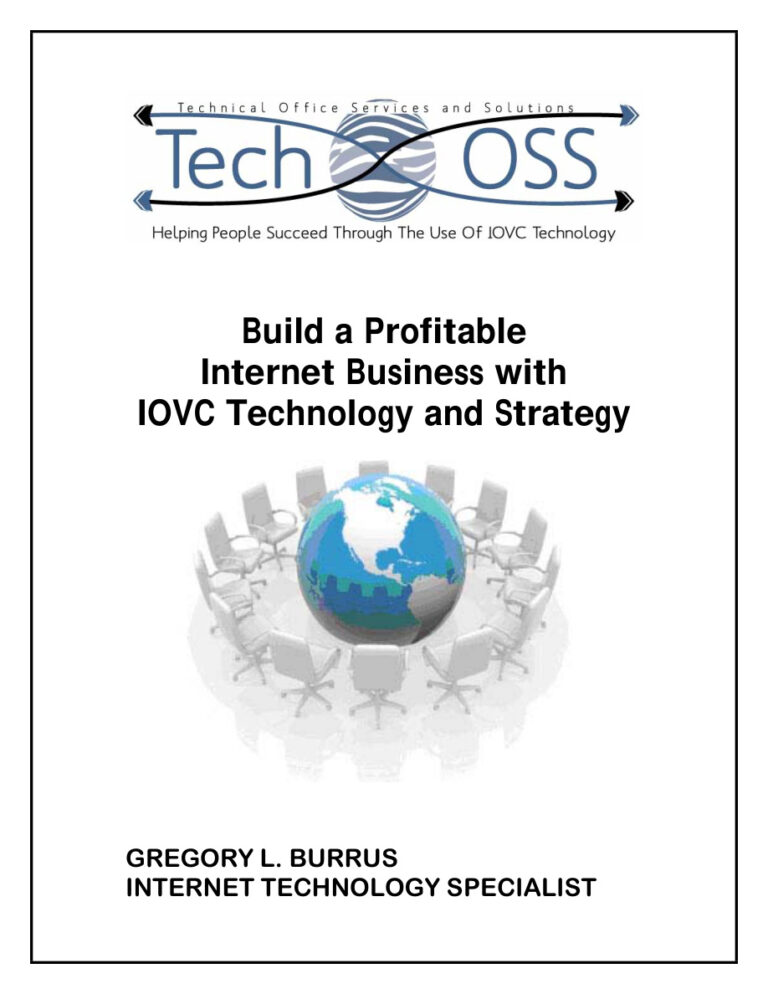 Build a Profitable Internet Business with IOVC Technology and Strategy PDF Download – Unknown Author