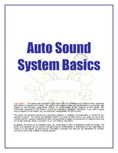 66ebd170e7ce4 auto sound system basics Kitap Kapağı
