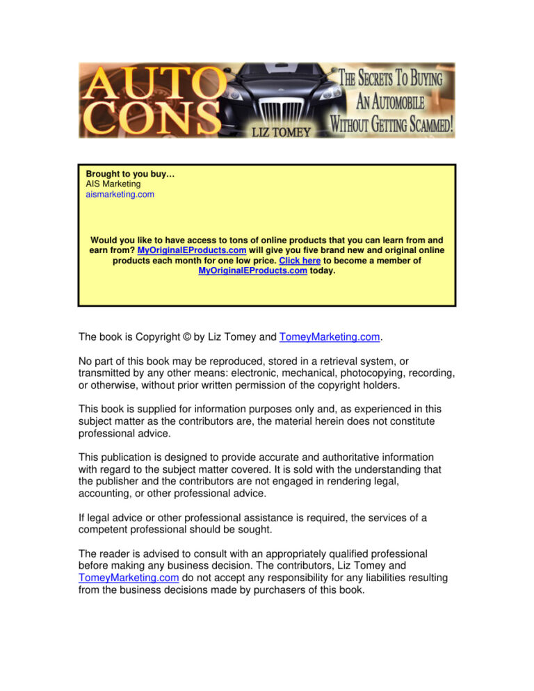 Auto Cons PDF Download – Unknown Author