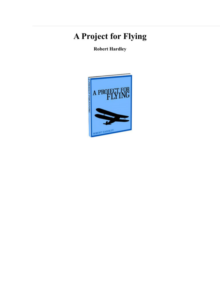 A Project for Flying PDF Download – Unknown Author