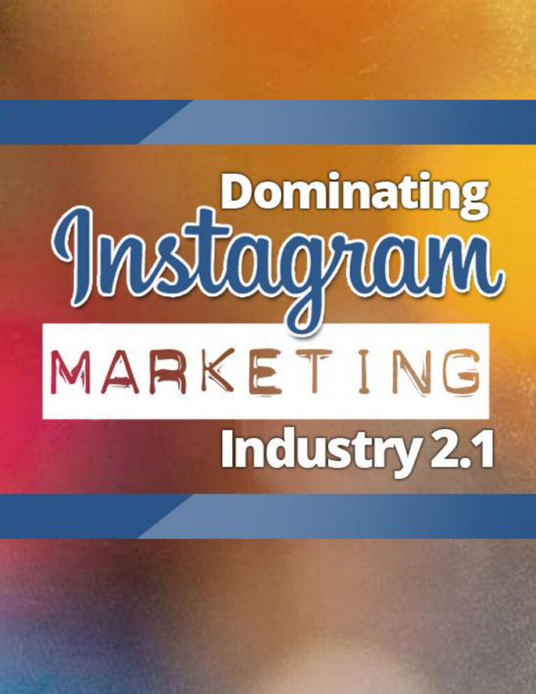 Dominating Instagram Marketing PDF Download – Unknown Author