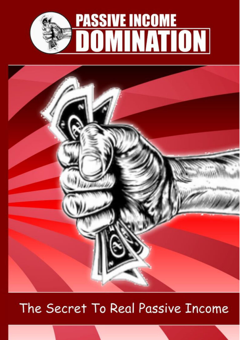 Passive Income Domination PDF Download – Unknown Author