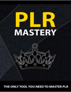 680a219837ca0 plr mastery the only tool you need to master plr Kitap Kapağı