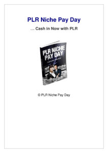 680a469c2cac2 plr niche pay day cash in now with plr Kitap Kapağı