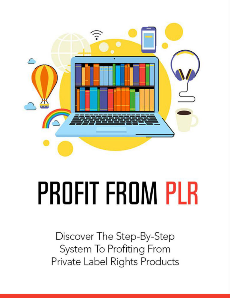 Profits from PLR PDF Download – Unknown Author