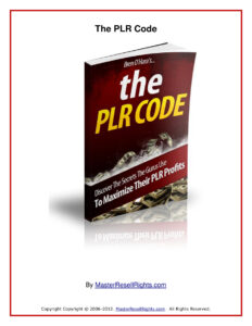 680aeb823b95c the plr code discover the secrets the gurus use to maximize plr profit Kitap Kapağı