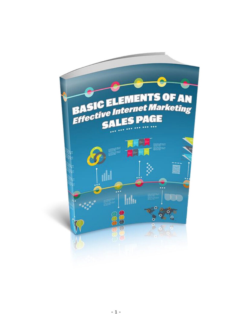 Basic Elements of an Effective Internet Marketing Sales Page PDF Download – Unknown Author