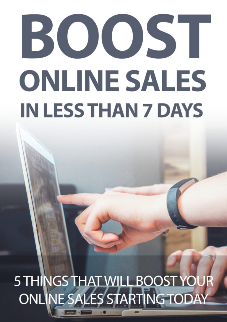 Boost Online Sales in Less Than 7 Days PDF Download – Unknown Author