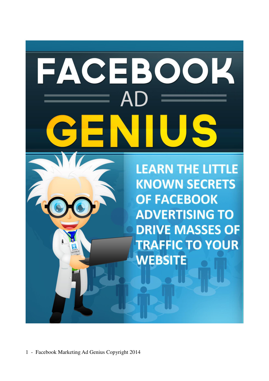 Facebook Ad Genius PDF Download
