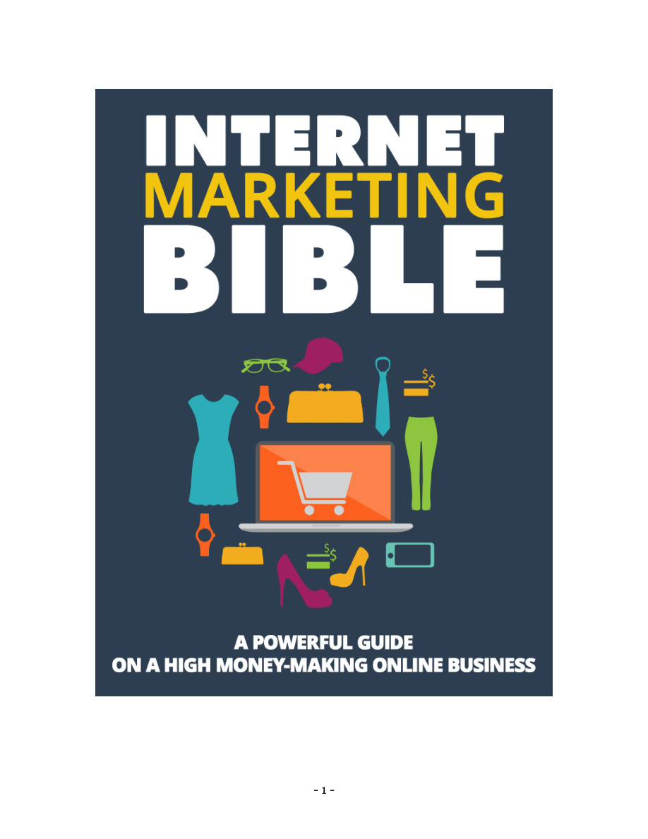 Internet Marketing Bible PDF Download