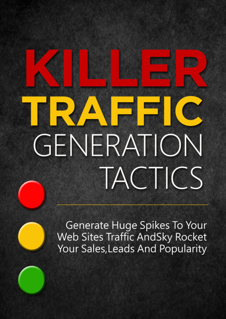 Killer Traffic Generation Tactics PDF Download – Unknown Author