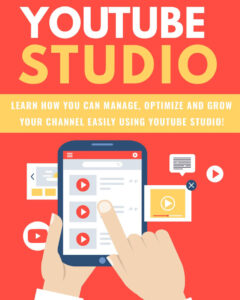 680eb0a180e47 learn how you manage optimize and grow your youtube channel easily using youtube studio Kitap Kapağı
