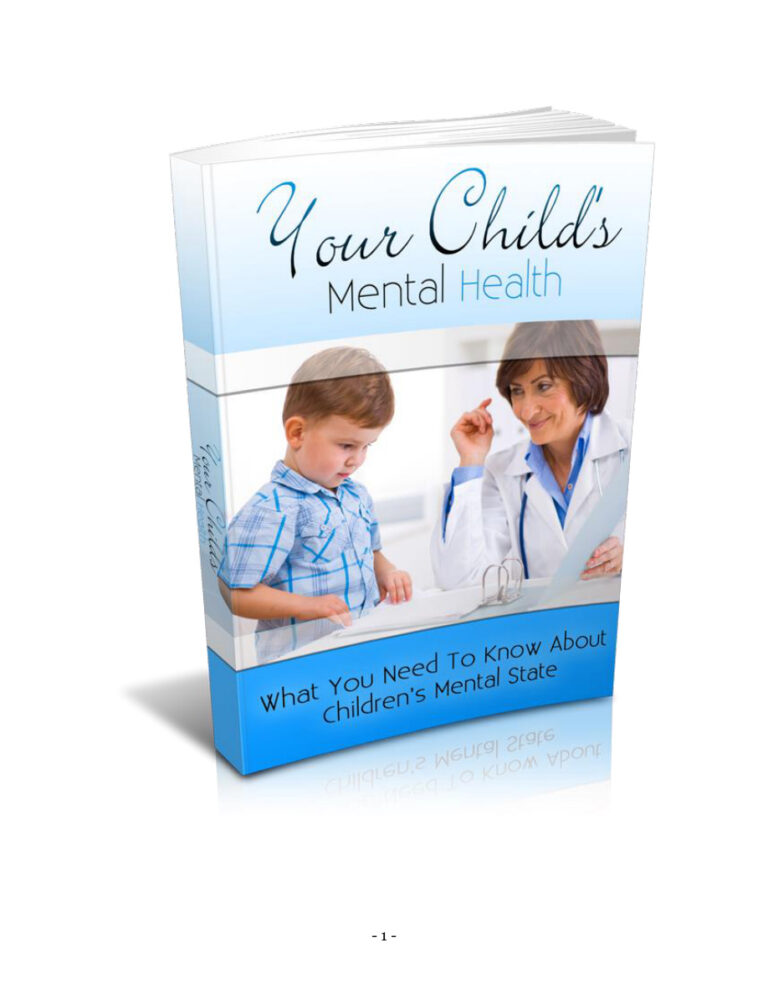 Your Child’s Mental Health PDF Download – Unknown Author