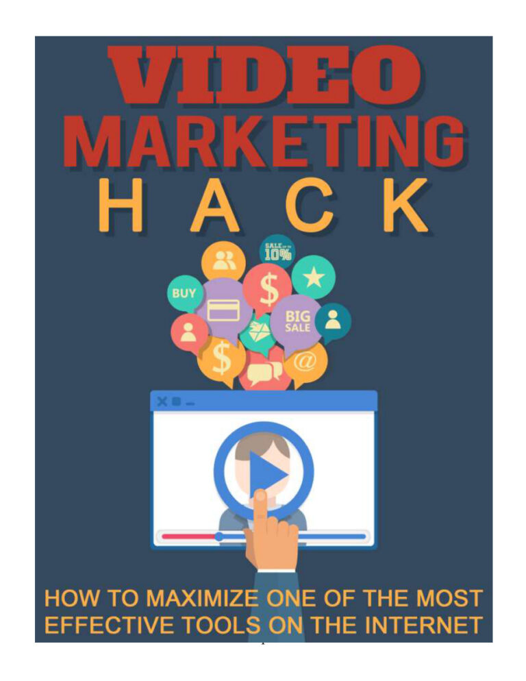 Video Marketing Hack PDF Download – Unknown Author