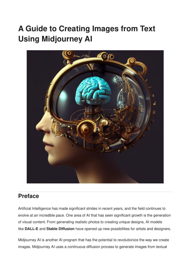 The Art of Midjourney AI PDF Download – Unknown Author