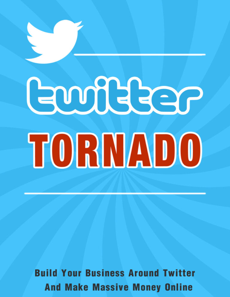 Twitter Tornado PDF Download – Unknown Author