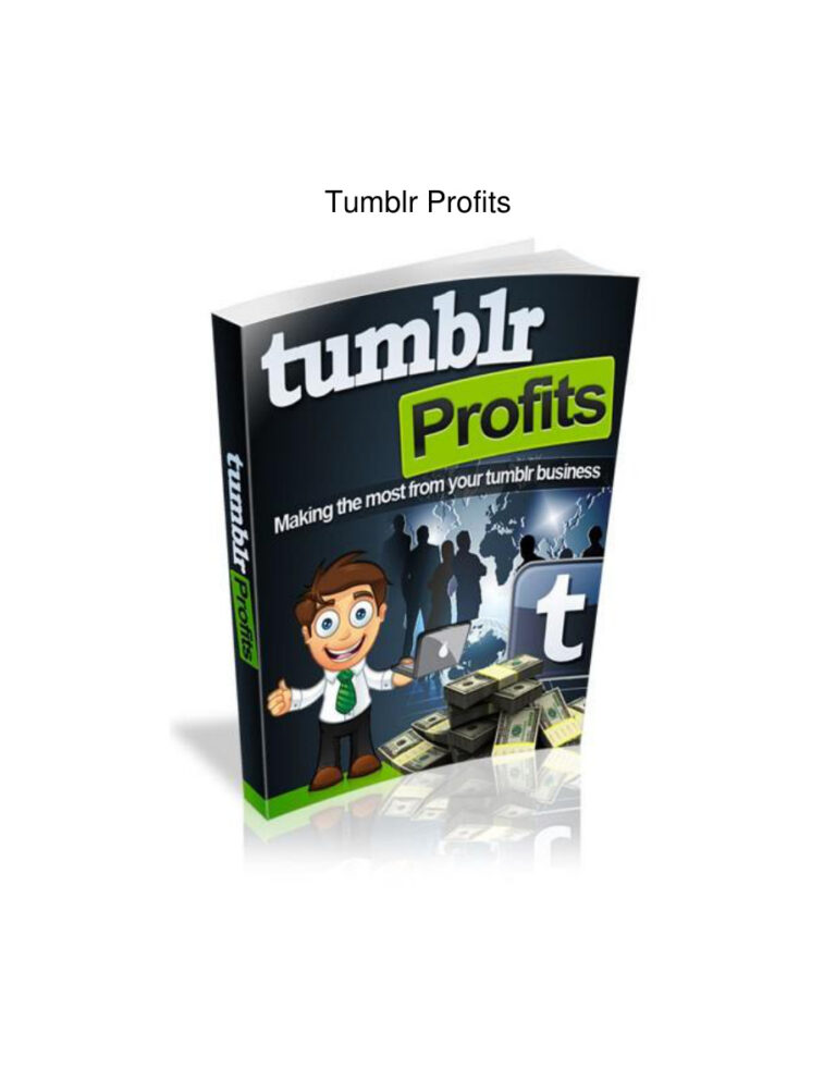 Tumblr Profits PDF Download – Unknown Author