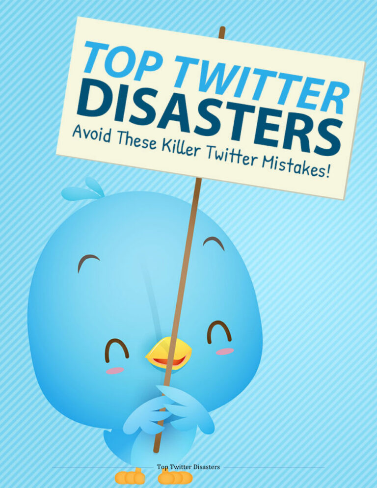Top Twitter Disasters PDF Download – Unknown Author