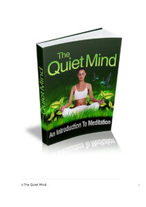 6810effc97e6f the quiet mind Kitap Kapağı