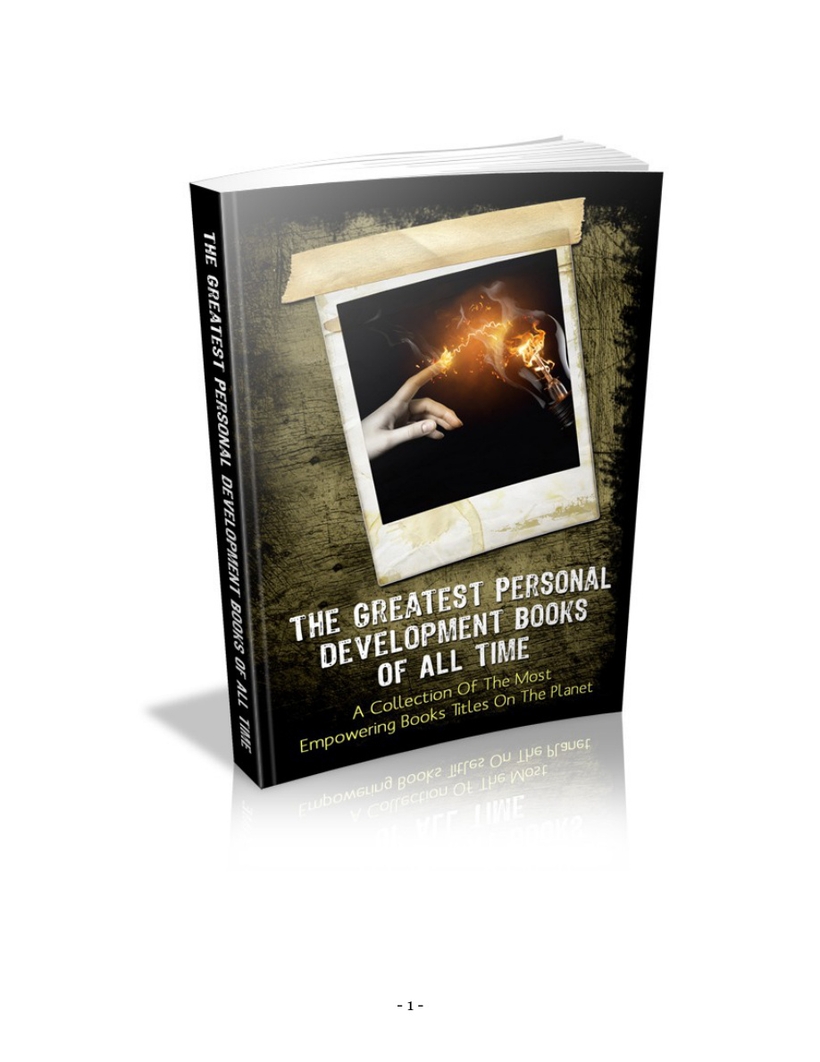 The Greatest Personal Development Books of All Time PDF Download