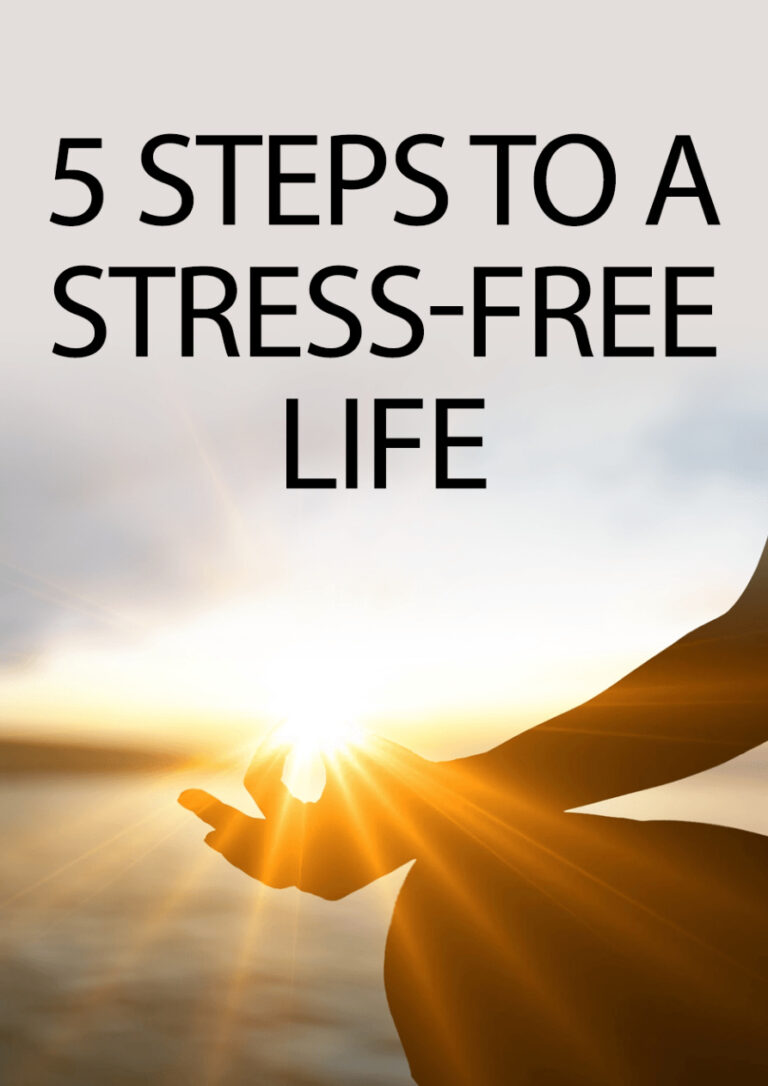 5 Steps to a Stress Free Life PDF Download – Unknown Author