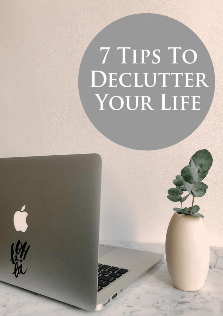 68123f7382a65 7 tips to declutter your life Kitap Kapağı