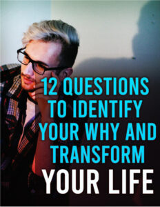 68135c3c8fe74 12 questions to identify your why and transform Kitap Kapağı