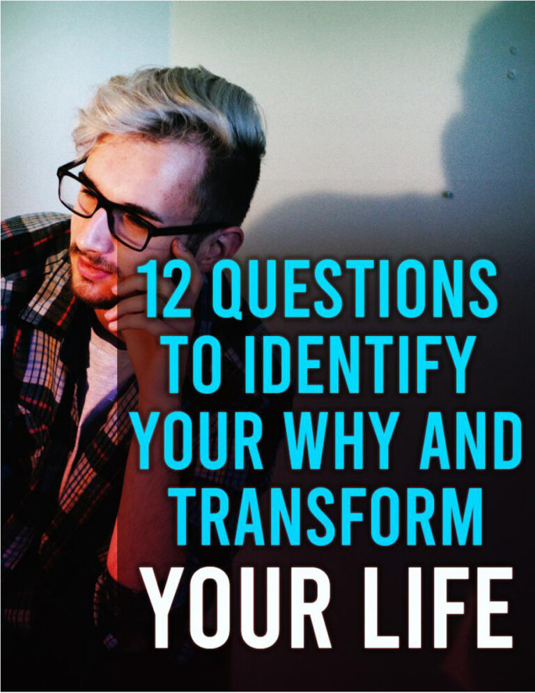 12 Questions to Identify Your Why and Transform PDF Download – Unknown Author