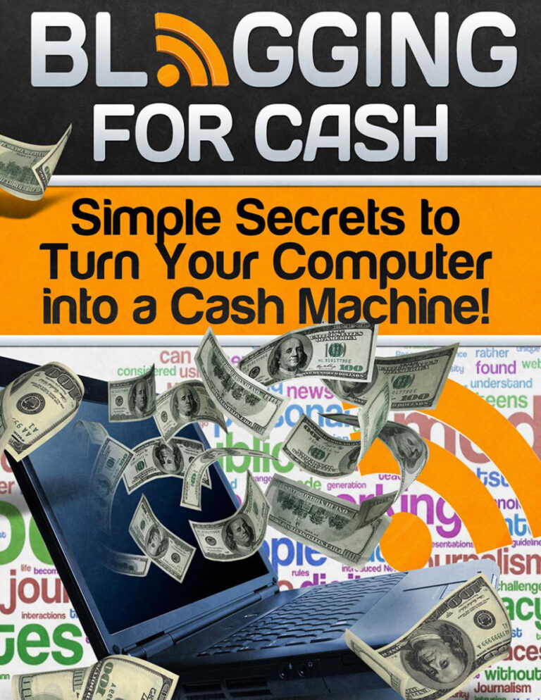 Blogging for Cash PDF Download – Unknown Author
