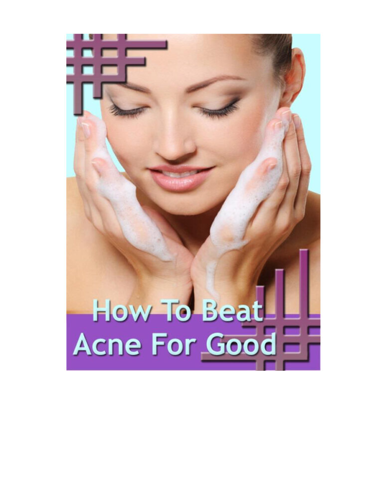 How to Beat Acne for Good PDF Download – Unknown Author