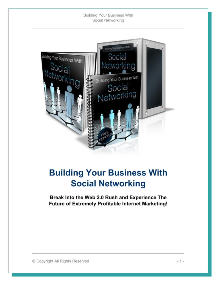 Building Your Business with Social Networking PDF Download – Unknown Author