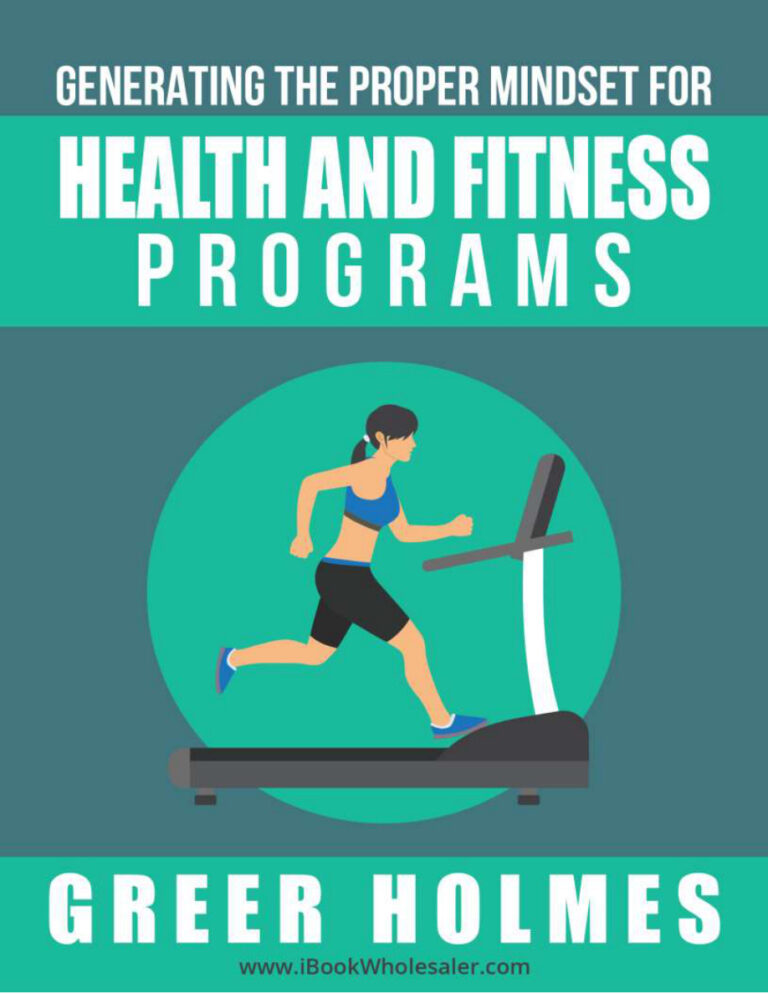Generating the Proper Mindset for Health and Fitness Programs PDF Download – Unknown Author