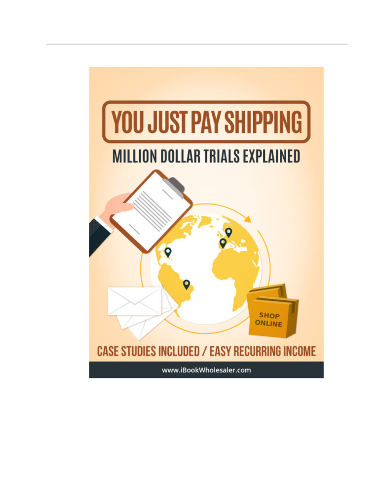 Just Pay Shipping: Million Dollar Trails Explained PDF Download – Unknown Author