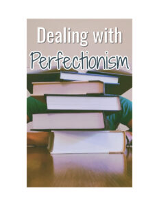 6821ed913c7b2 dealing with perfectionism Kitap Kapağı