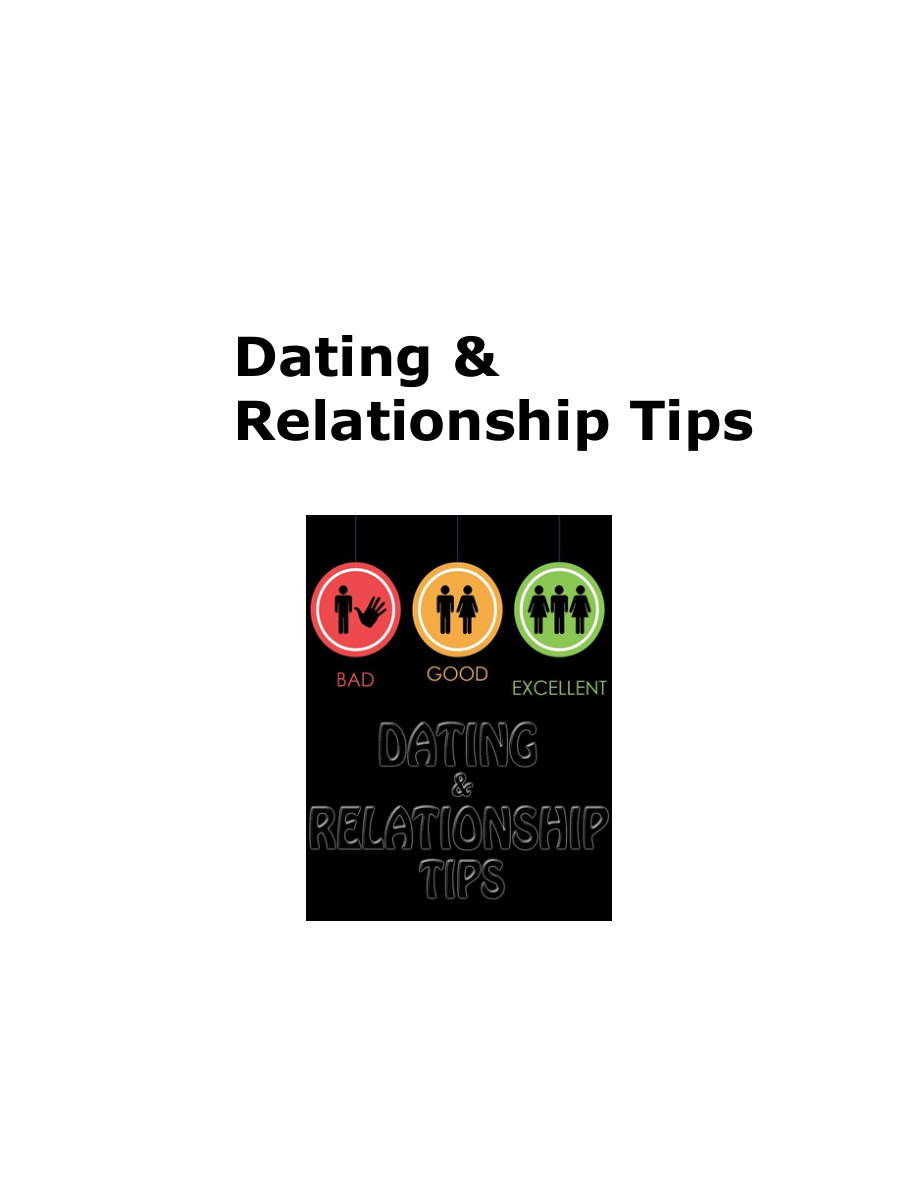 Dating Relationship Tips PDF Download