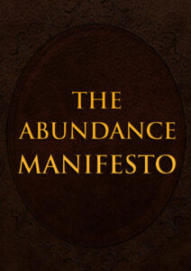 68232f83f0ec9 the abundance manifesto Kitap Kapağı