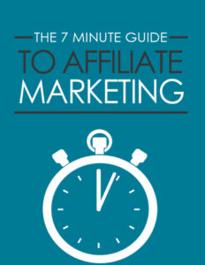 68235e8bf1e9f the 7 minute guide to affiliate marketing Kitap Kapağı