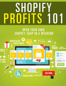 6825979a9e9df shopify profits 101 open your own shopify shop in a weekend Kitap Kapağı