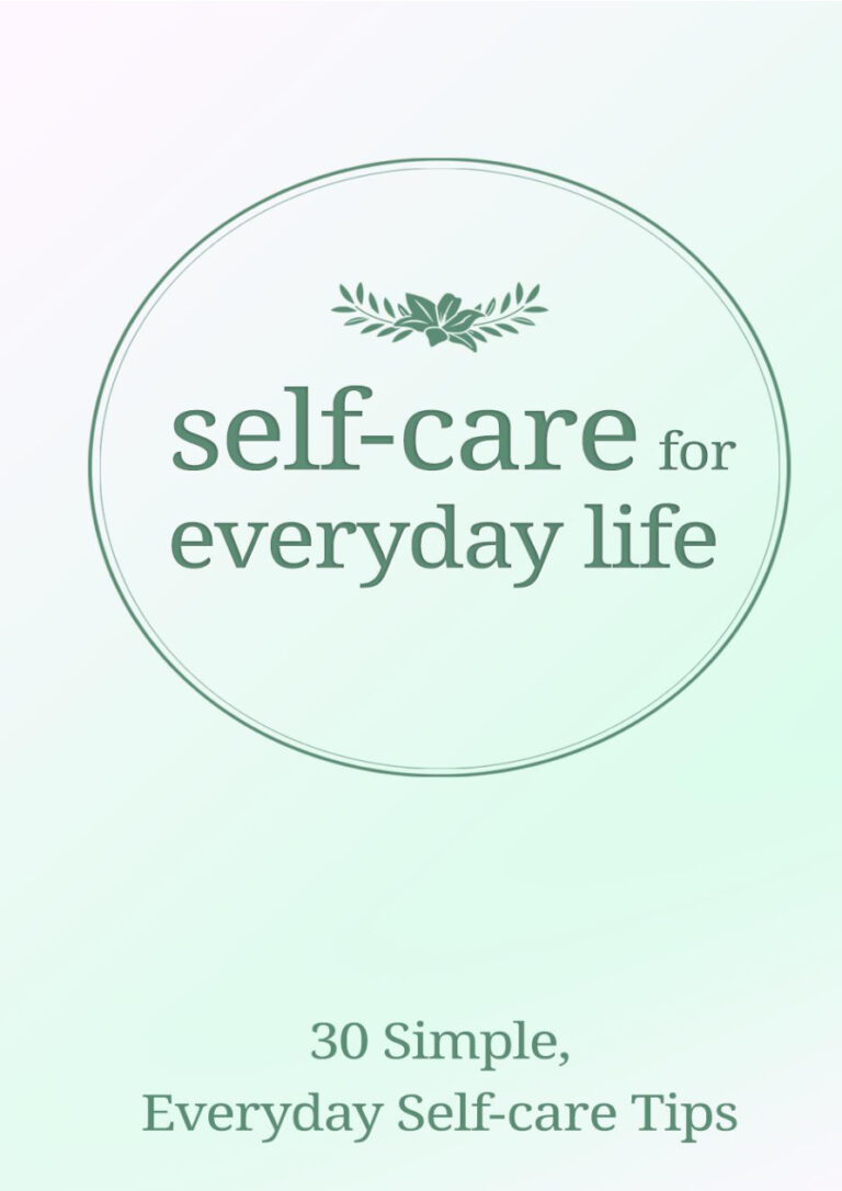 Self Care for Everyday Life PDF Download – Unknown Author