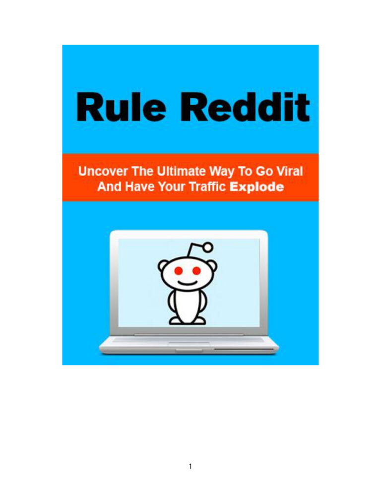 Rule Reddit PDF Download – Unknown Author