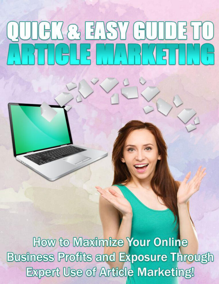 Quick & Easy Guide to Article Marketing PDF Download – Unknown Author