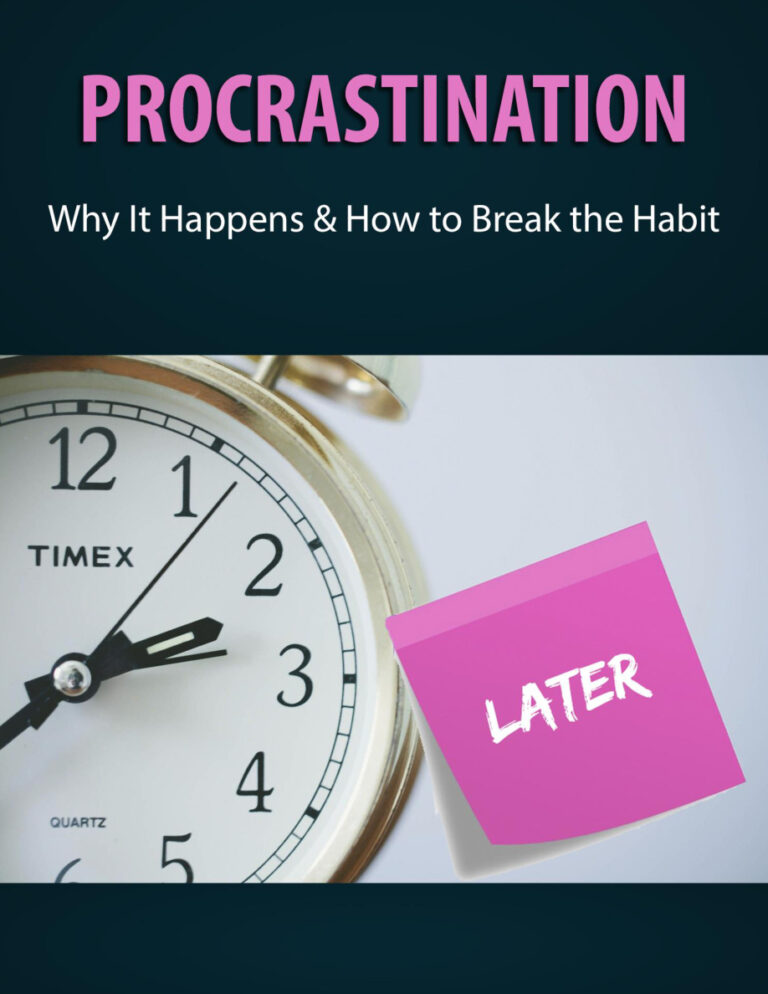 Procrastination: Why It Happens and How to Break the Habit PDF Download – Unknown Author
