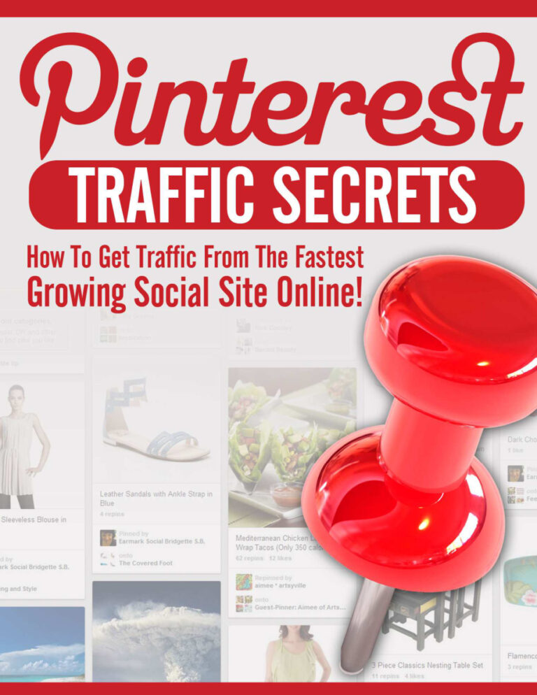 Pinterest Traffic Secrets PDF Download – Unknown Author