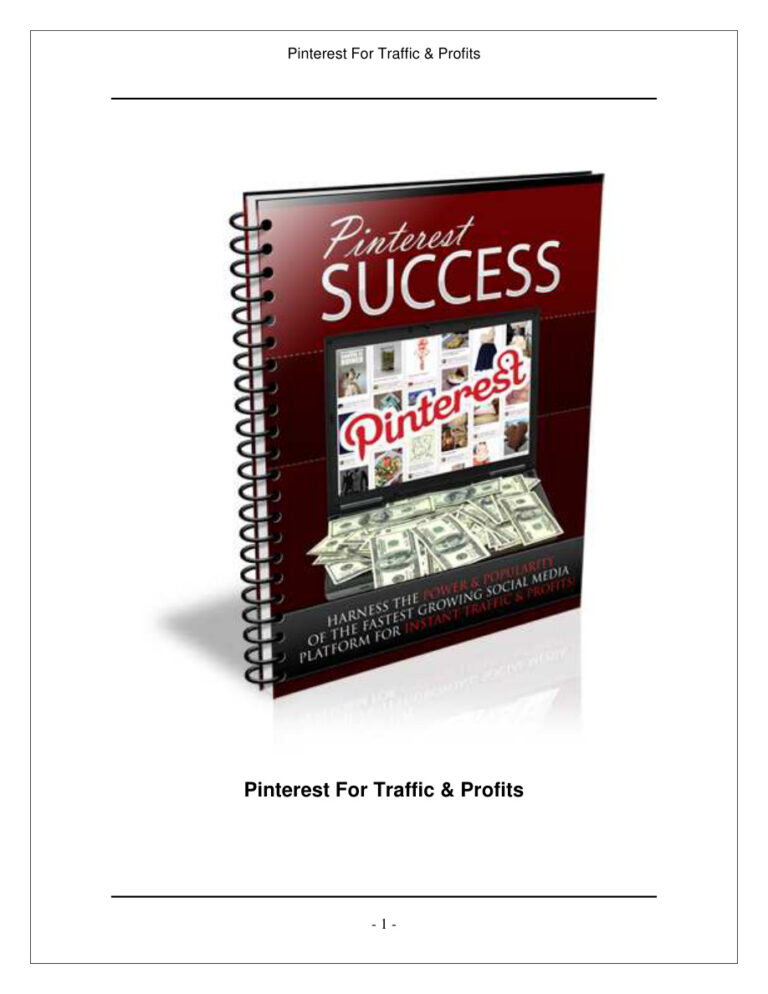 Pinterest Success PDF Download – Unknown Author