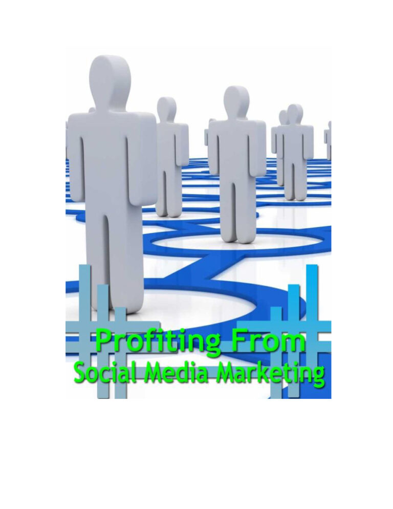 Profiting from Social Media PDF Download – Unknown Author