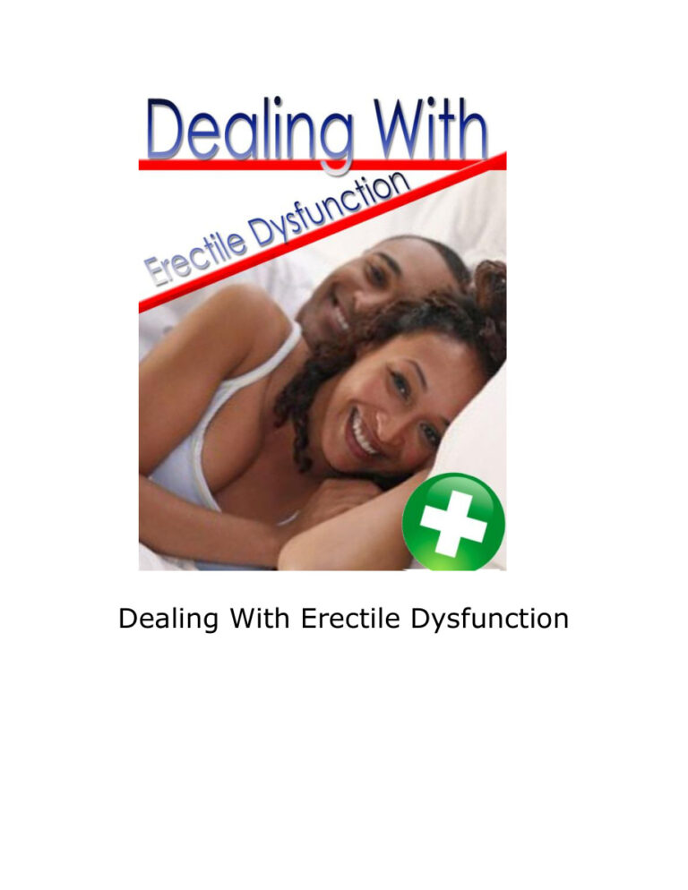 Dealing with Erectile Dysfunction PDF Download – Unknown Author