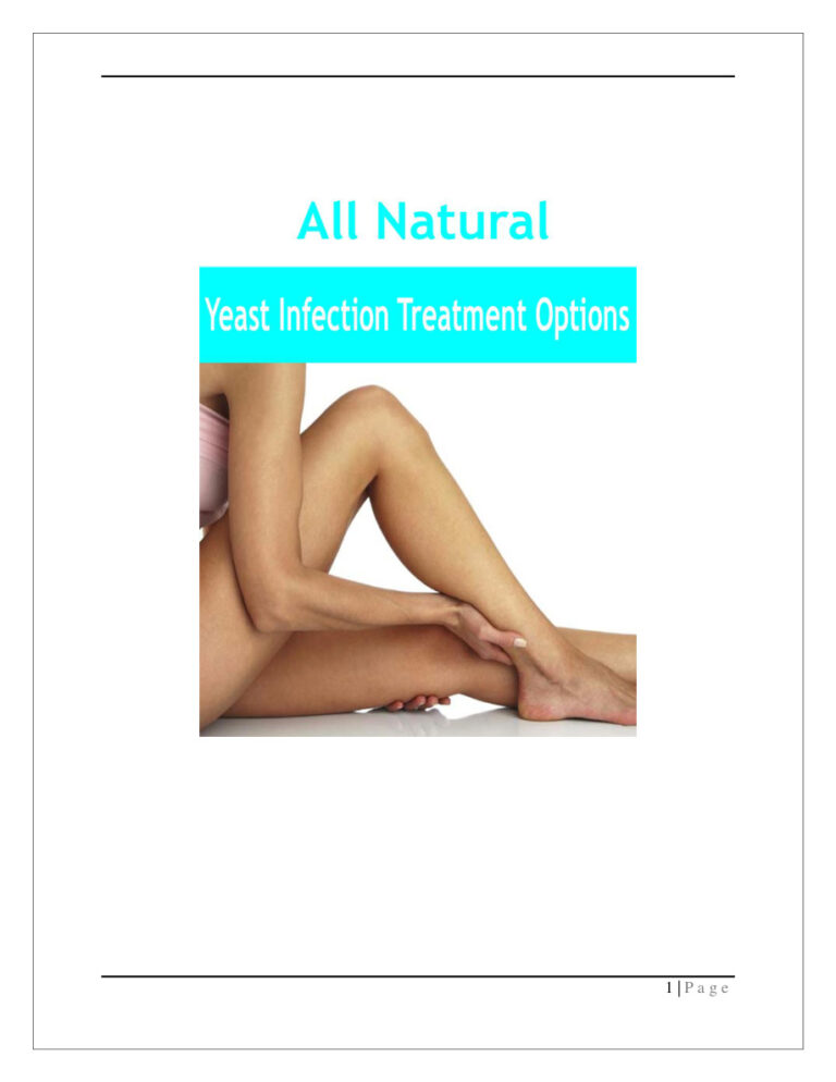All Natural Yeast Infection Treatment Options PDF Download – Unknown Author