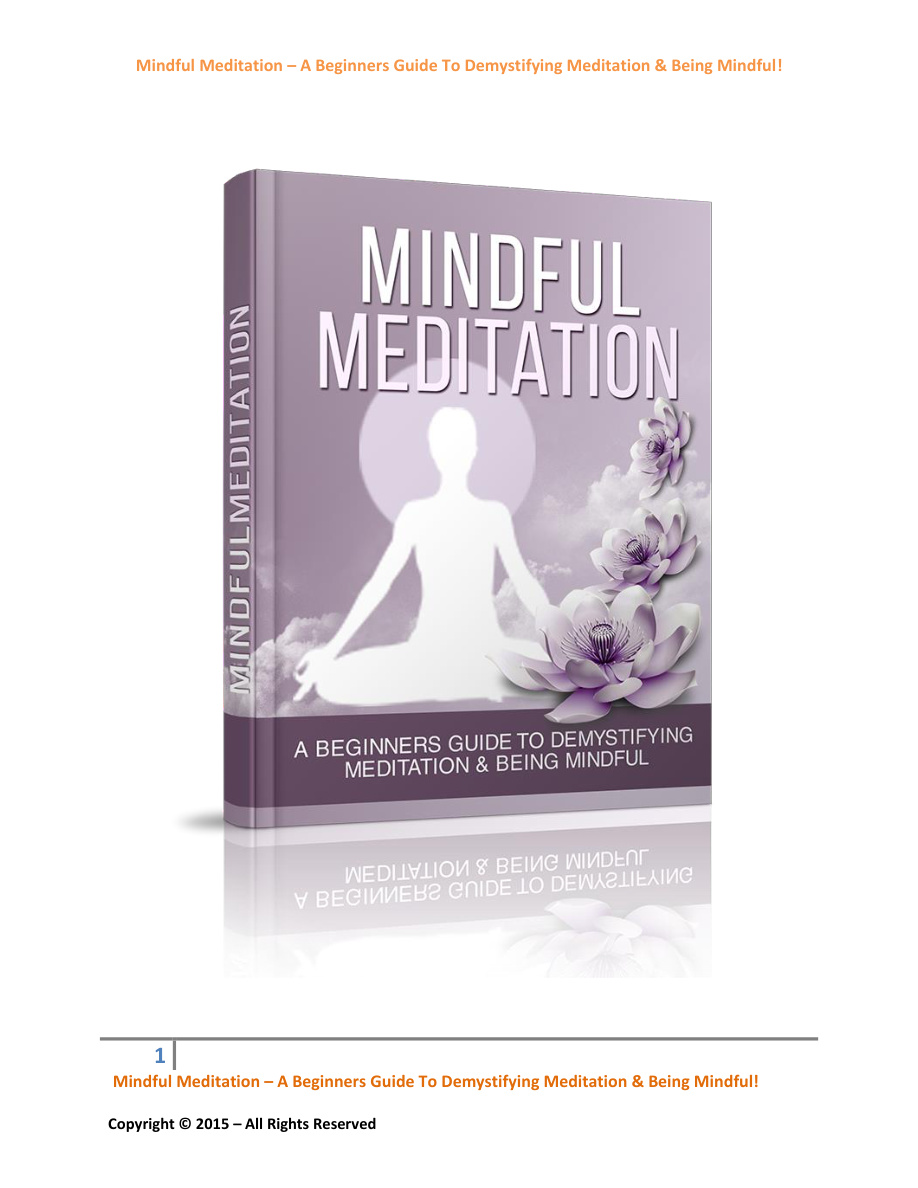 Mindful Meditation PDF Download