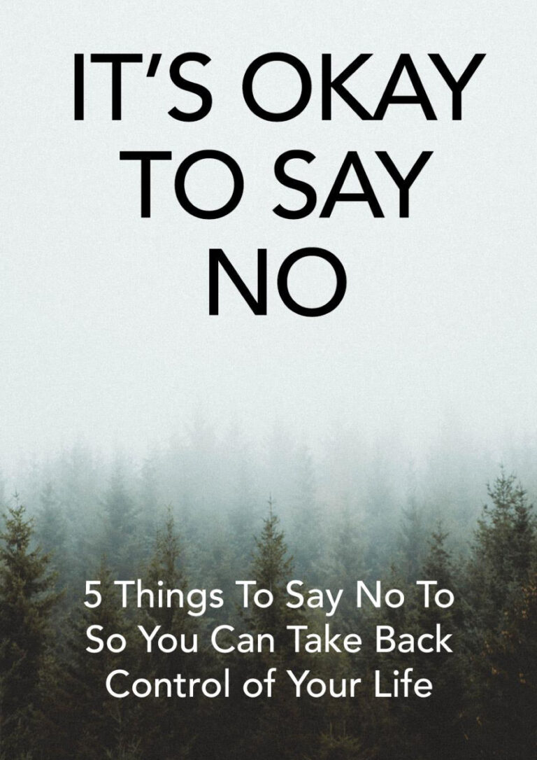 It’s Okay to Say No PDF Download – Unknown Author