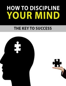 682ecc020399a how to discipline your mind key to success Kitap Kapağı